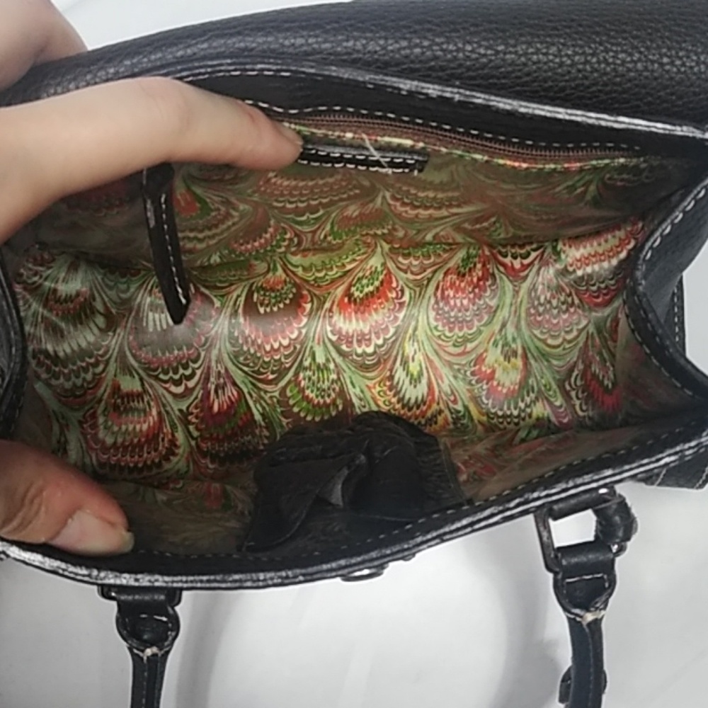 NWT Dooney & Bourke All Weather Leather SM Satchel - Picture 6 of 8